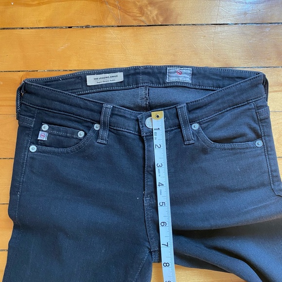 AG the Legging Super Skinny Ankle in Coal Grey - Picture 6 of 6